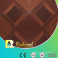 Household 12.3mm Woodgrain Texture V-Grooved Water Resistant Laminbate Floor